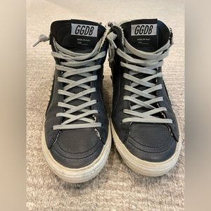 Golden Goose Studded Leather Slide Sneakers - size 38